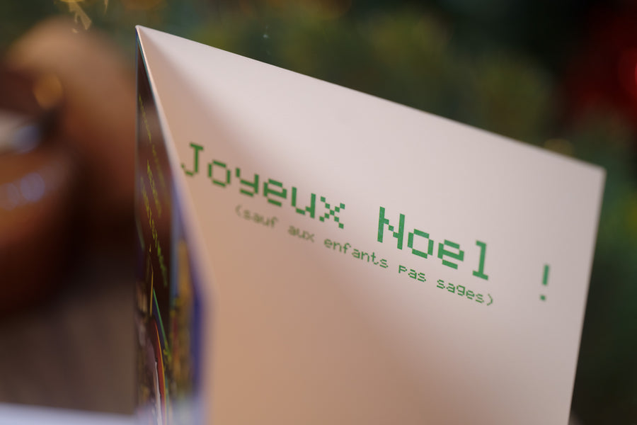 Carte de Noël 'Mission Accomplie' 🎅🎄